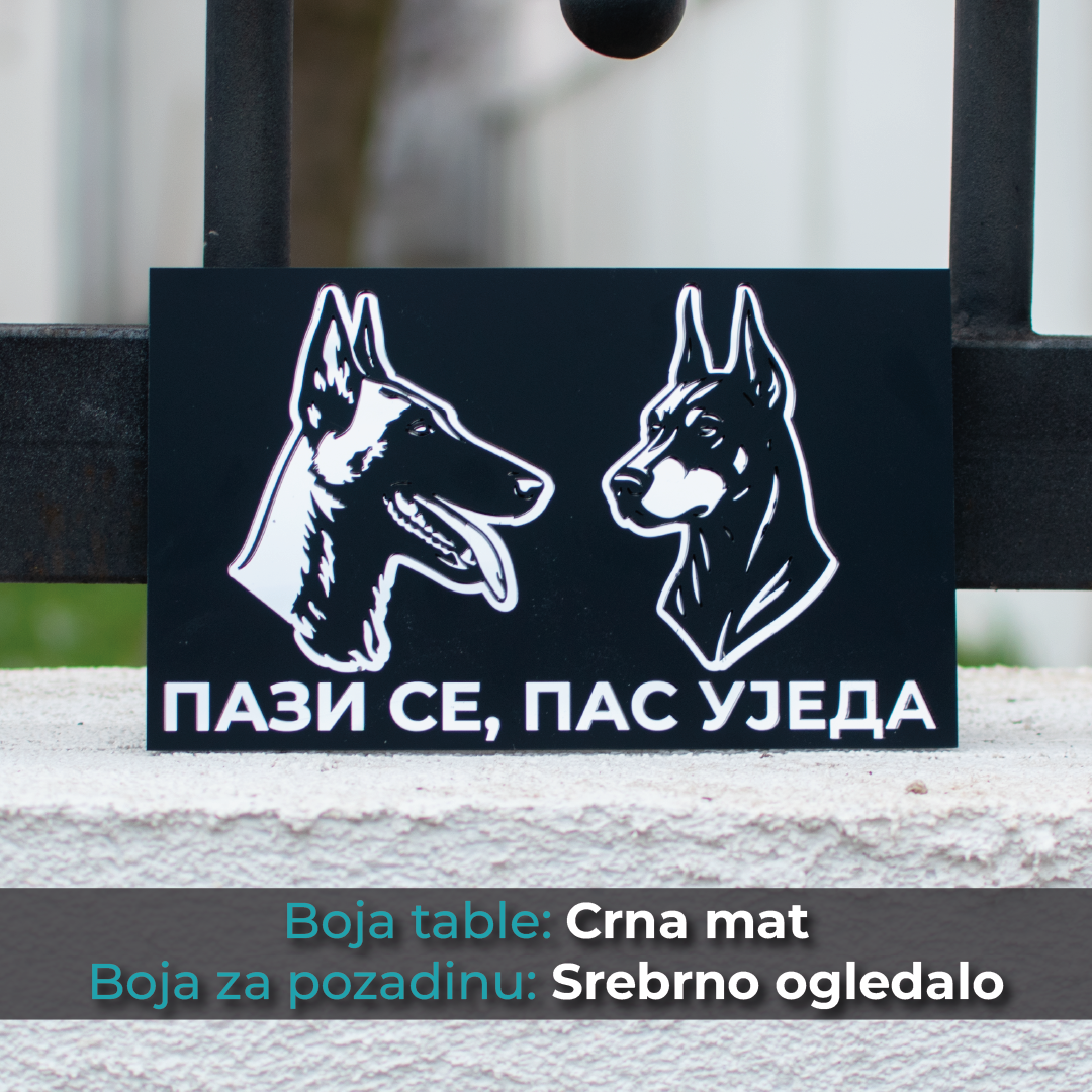 Belgijski ovčar + Doberman - Model 1