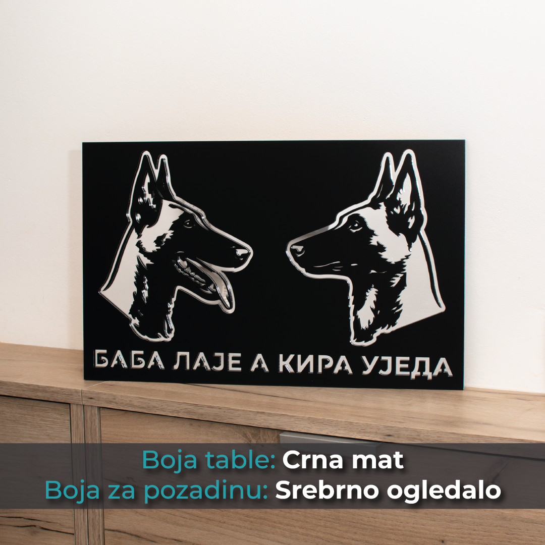 Belgijski ovčar x2 - Model 1