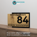 Kućni broj Model 12