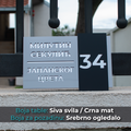 Kućni broj - Model 13