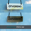 Otvoreno / Zatvoreno - Model 1