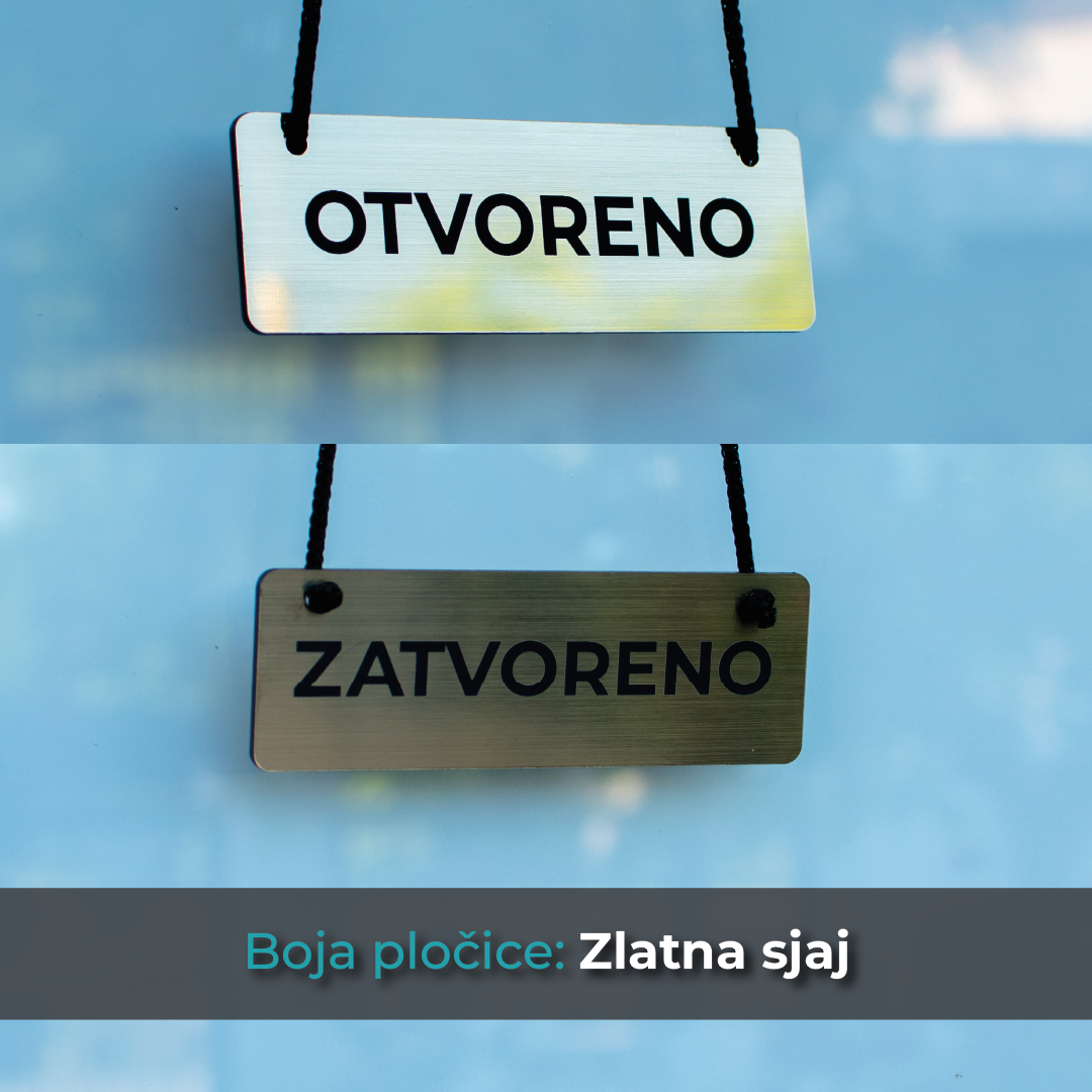 Otvoreno / Zatvoreno - Model 1